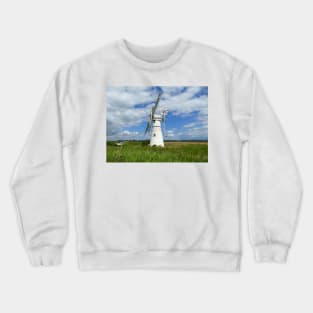 Thurne Mill, Norfolk Broads Crewneck Sweatshirt